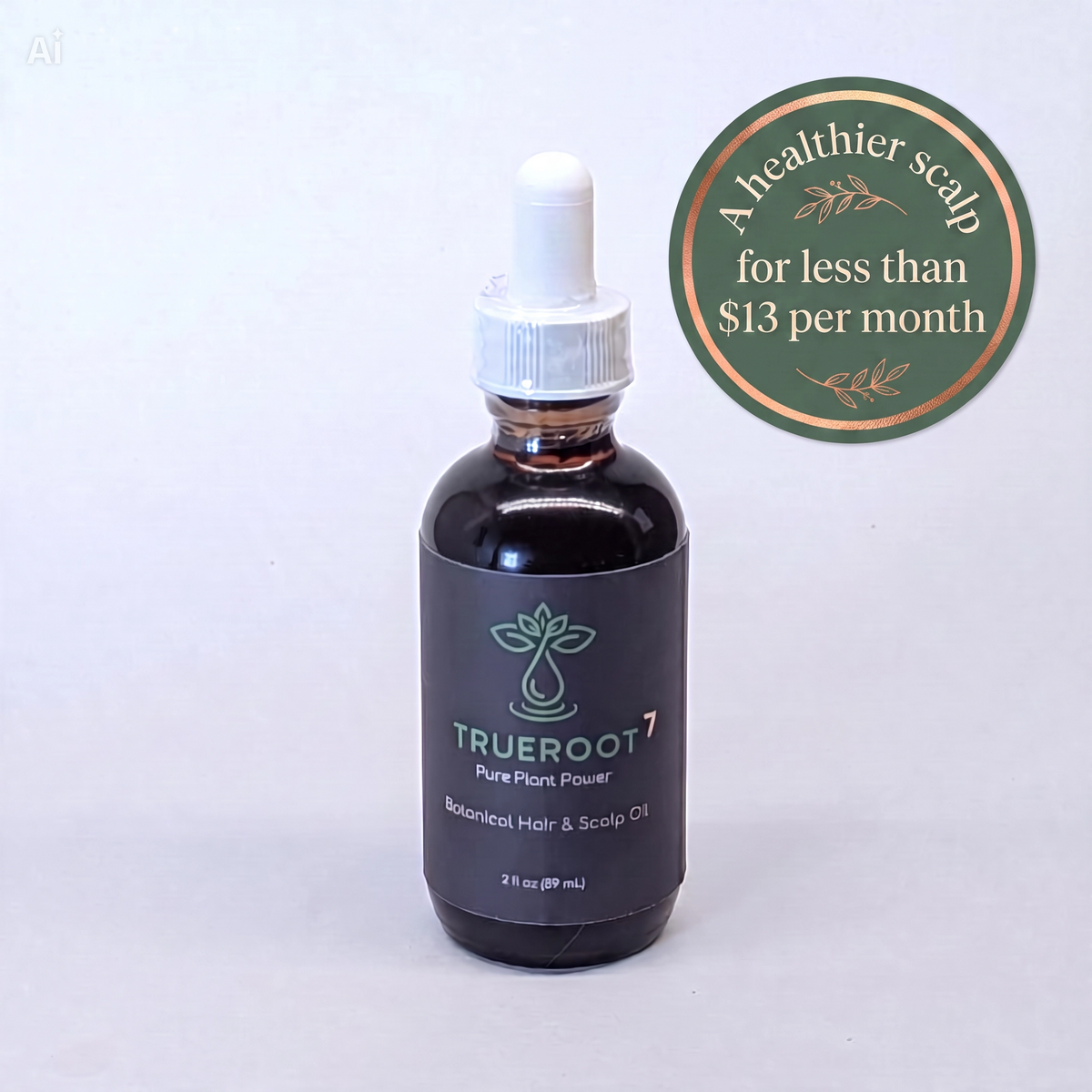 TrueRoot7 Botanical Hair & Scalp Oil  - Seven Organic Plant Oils